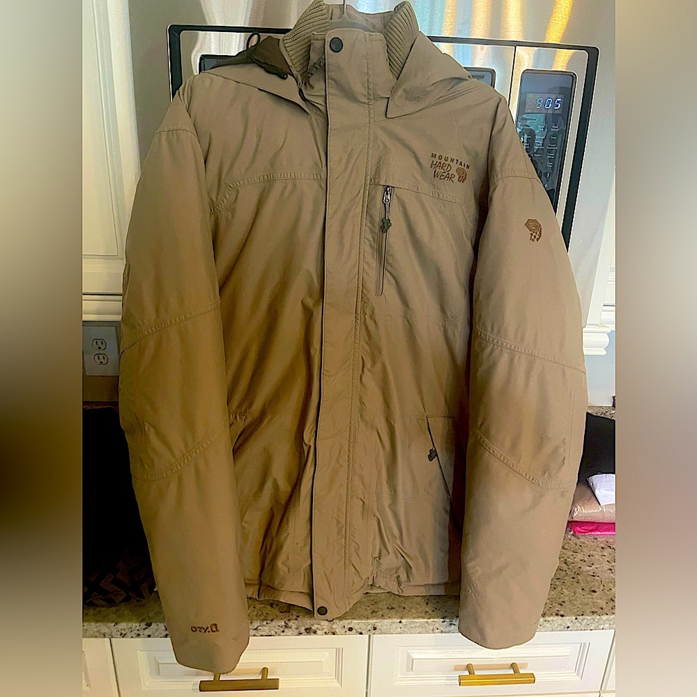 Mountain Hardwear Tan Performance Jacket